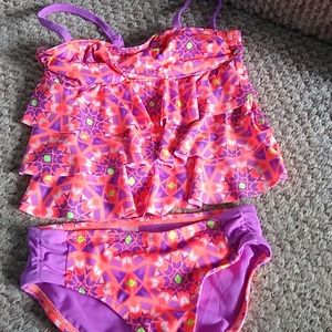 Little girl two piece swimsuit